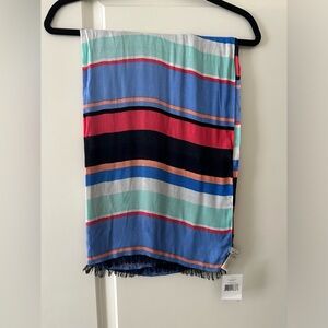 NWT Kate Spade Striped Scarf